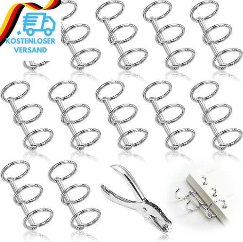 Buchringe 12er set - 12er,