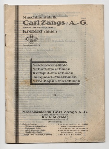 Katalog carl zangs krefeld - carl,