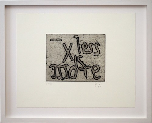Herbert zangs less more - herbert, "less