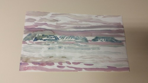 Herbert zangs aquarell 2x - ,