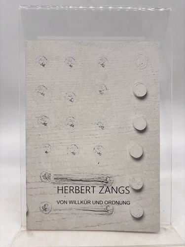 Herbert zangs von willkür - -,
