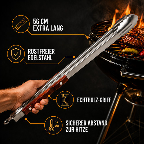 Grillzange xxl lang - grillzange, cm